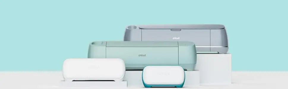 Cricut cutting machines collection including Cricut Joy, Explore 3, Maker 3 - Ideal for all crafting needs